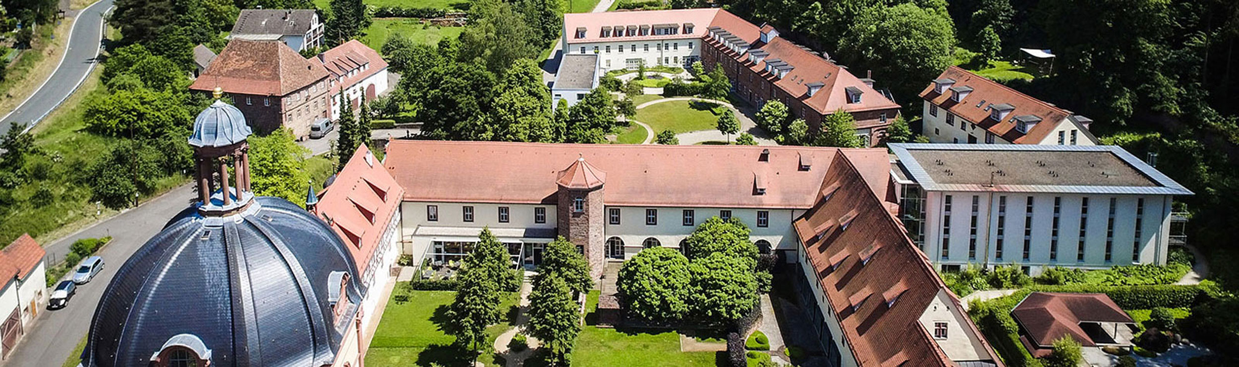 Benediktushof Luftaufnahme