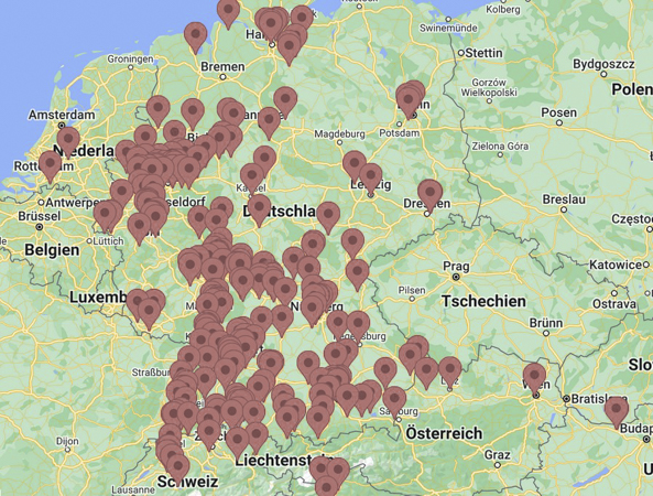 Sitzgruppen vor Ort