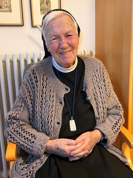 Schwester Leandra Ulmer Benediktushof, Leandra Ulmer, Franzsikanerin, 100 Jahre Willigis
