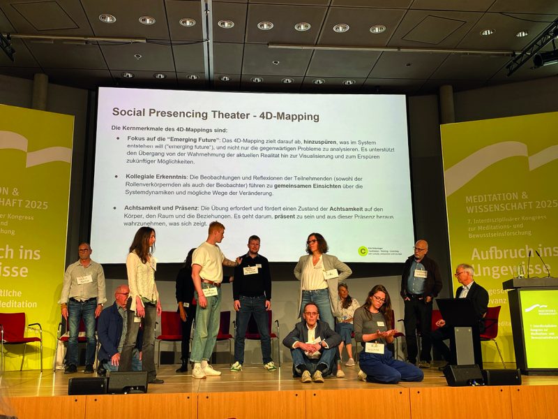 Praxis-Demo eines Social Presencing Theaters