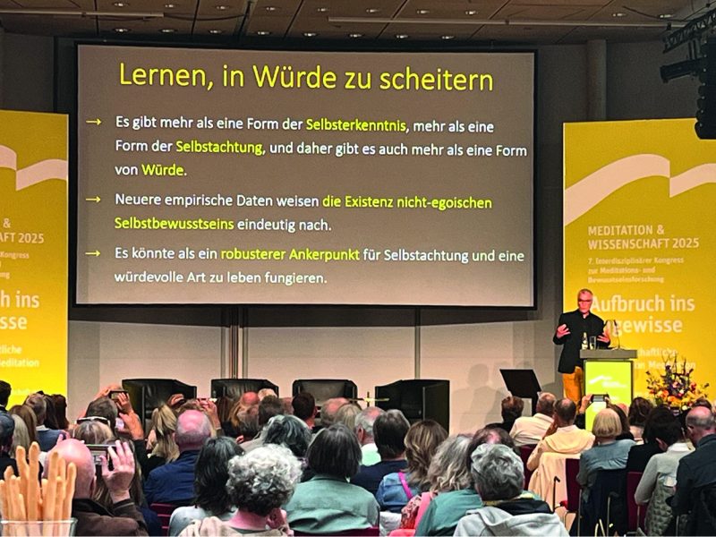 Prof. em. Dr. Thomas Metzinger, Philosoph und Kognitionswissenschaftler: "Lernen, in Würde zu scheitern"