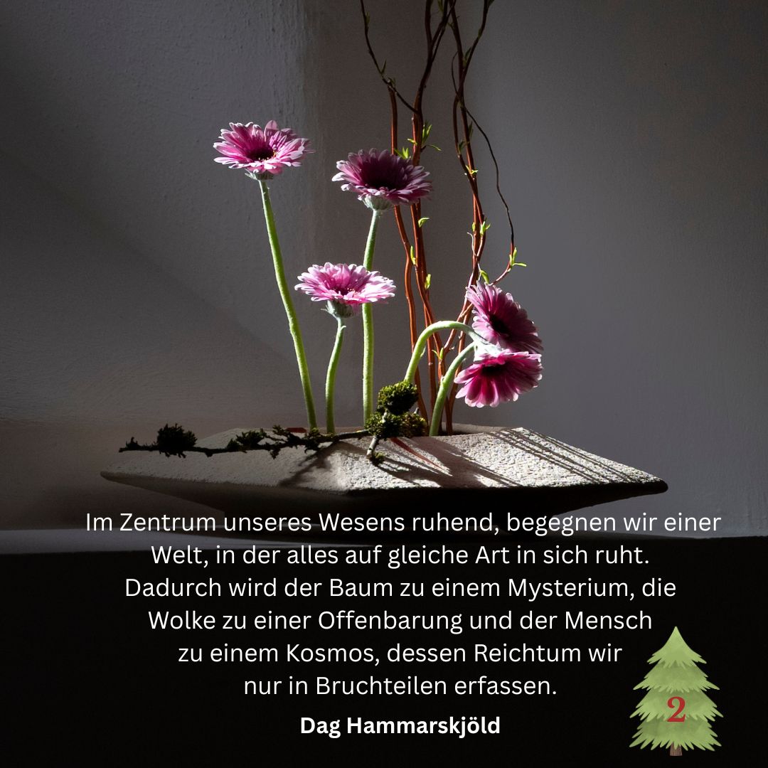 Benediktushof Adventskalender Tag 2